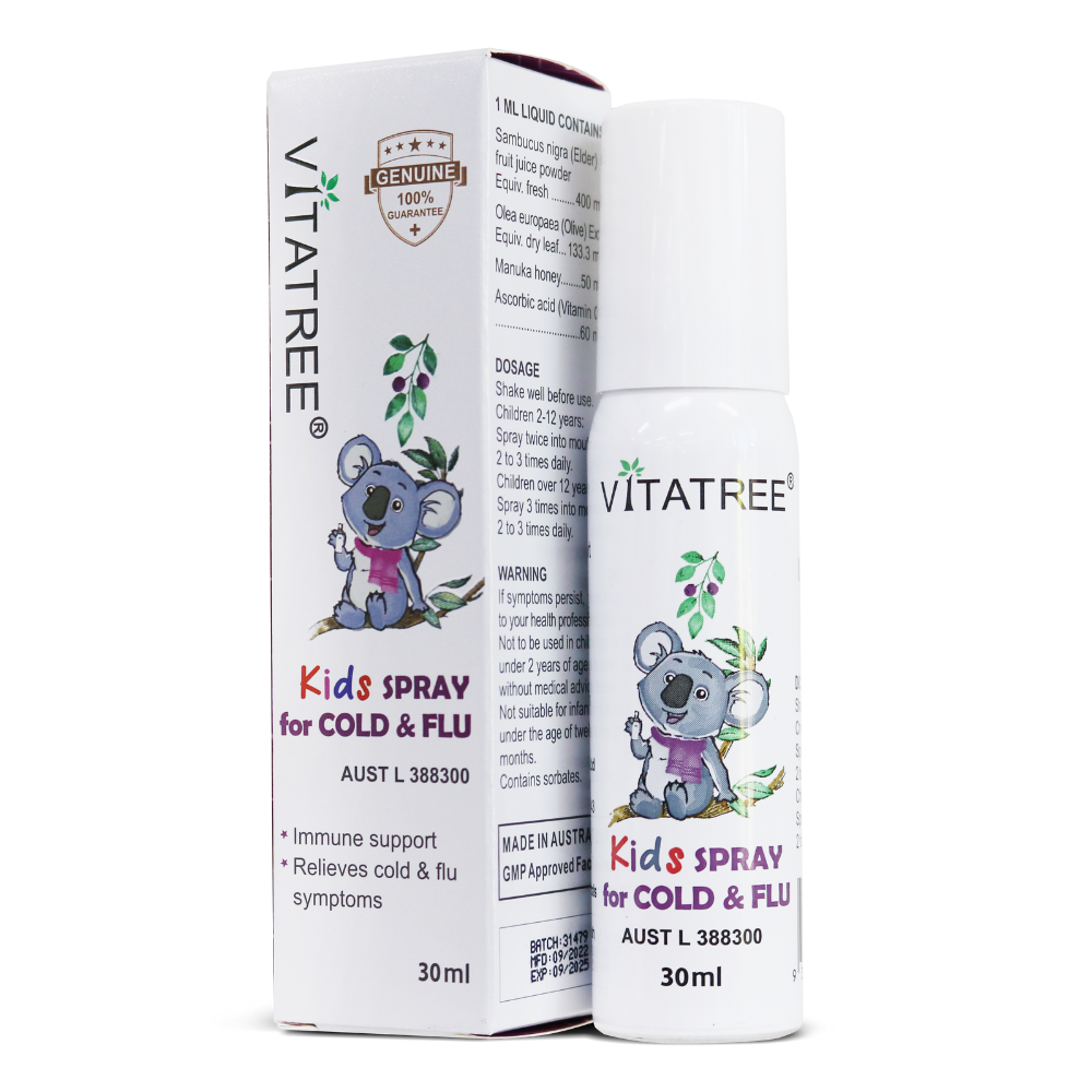 Vitatree Kids Spray for Cold and Flu 30ml