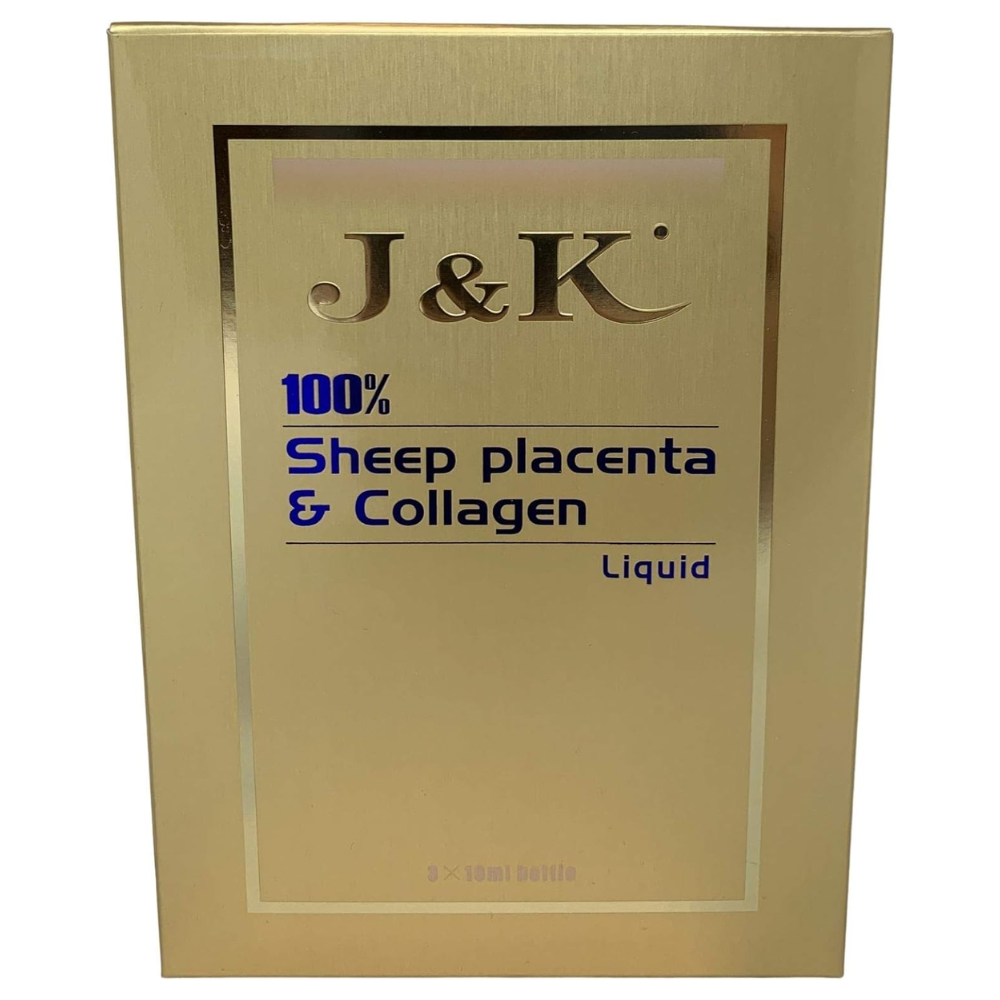 J&K 100% Sheep Placenta and Collagen 3x10ml