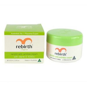 Rebirth-Lanolin Anti Wrinkle Cream with Vitamin E 100mL