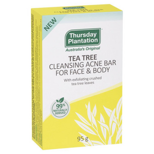 Thursday Plantation Tea Tree Cleansing Acne Bar for Face & Body - 95g