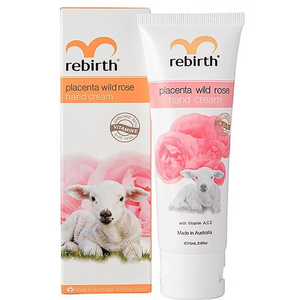 Rebirth Placenta Wild Rose Hand Cream 75ml