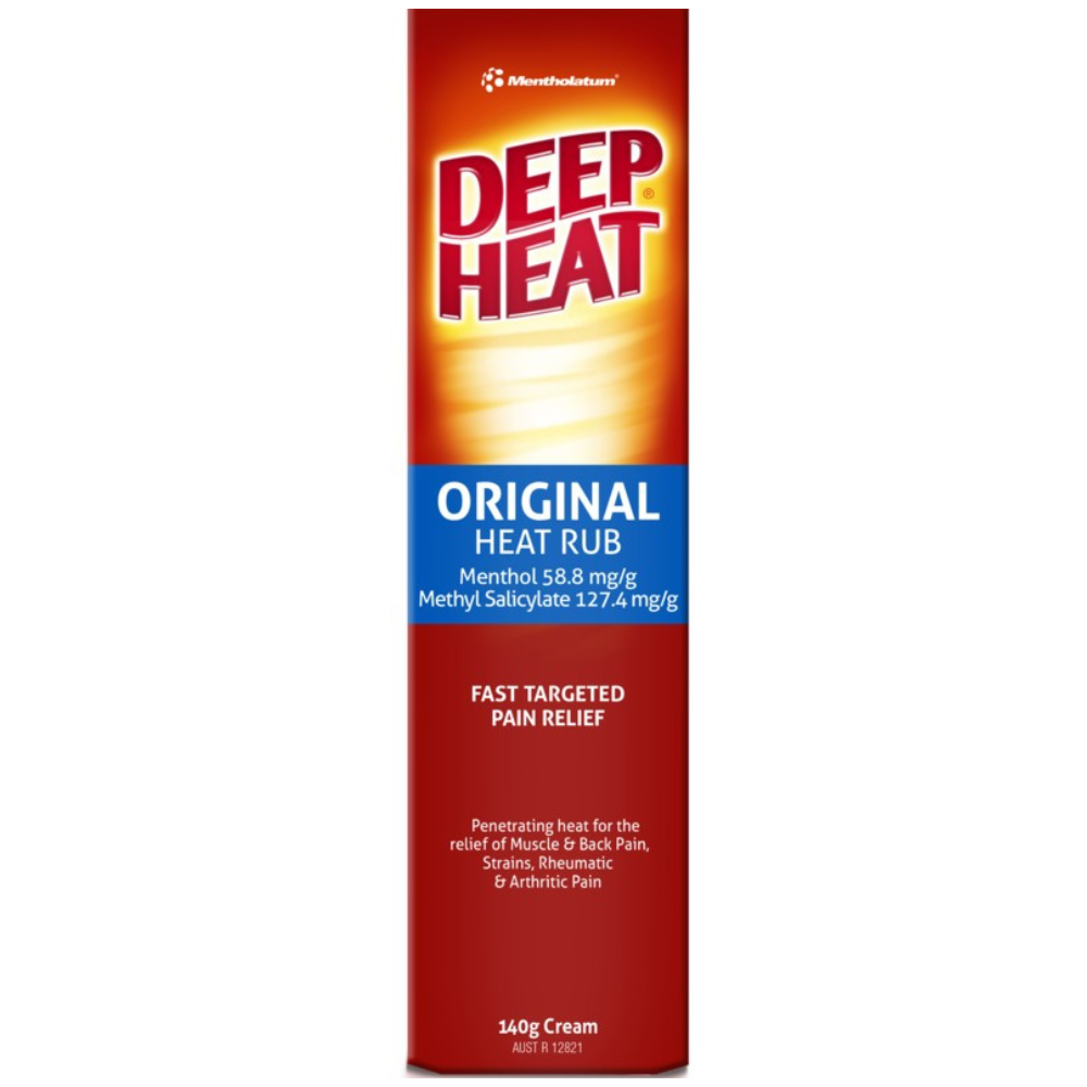 Deep Heat Original Heat / Extra Strength Cream - 140/100g