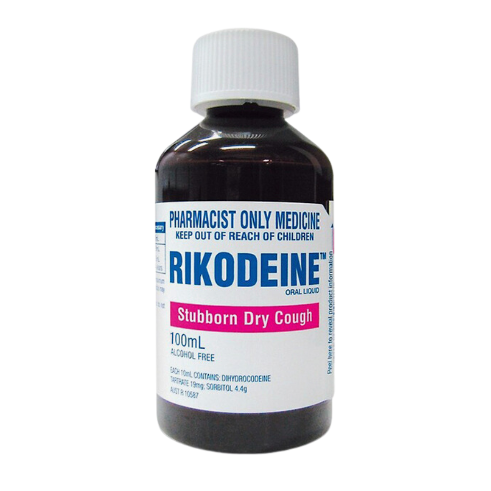 Rikodeine Linctus Oral Liquid - 100/200 mL