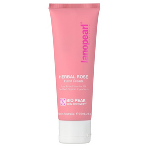 Lanopearl Bio Peak Herbal Rose Hand Cream 75mL