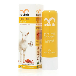 Rebirth Lip Balm Trio Goat Milk / Lanolin / Vanilla - 3.7g