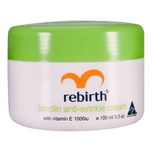 Rebirth-Lanolin Anti Wrinkle Cream with Vitamin E 100mL