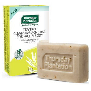 Thursday Plantation Tea Tree Cleansing Acne Bar for Face & Body - 95g