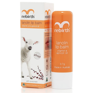 Rebirth Lip Balm Trio Goat Milk / Lanolin / Vanilla - 3.7g