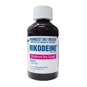 Rikodeine Linctus Oral Liquid - 100/200 mL