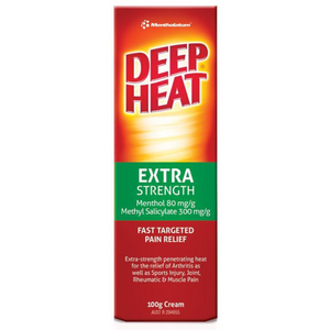 Deep Heat Original Heat / Extra Strength Cream - 140/100g