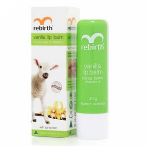 Rebirth Lip Balm Trio Goat Milk / Lanolin / Vanilla - 3.7g