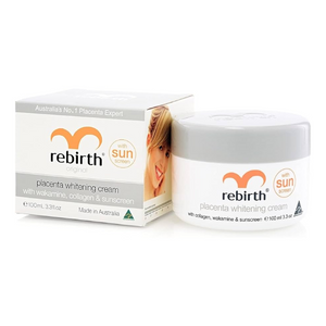 Rebirth-Placenta Whitening Cream with Wakamine, Collagen & Sunscreen 100ml