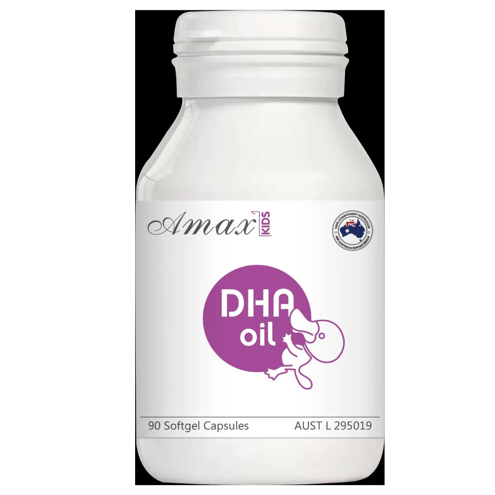 Amax Kids DHA Oil 250mg - 90 Capsules