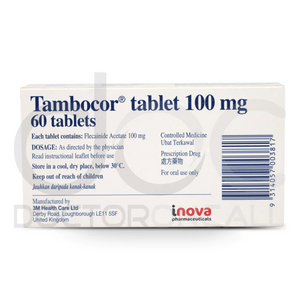 Tambocor Flecainide Acetaat Tablet 100mg/50mg - 60 Tablets