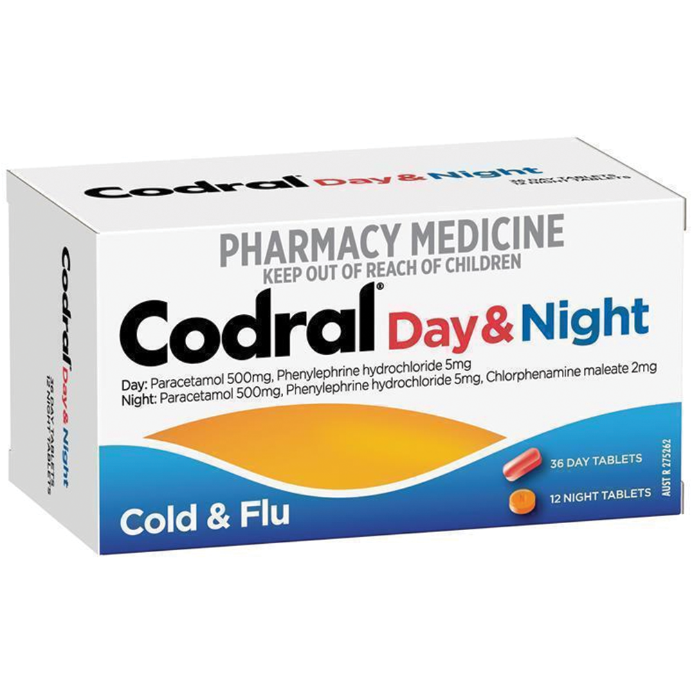 Codral PE Day & Night - 48 Tablets