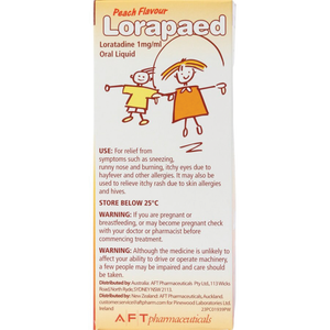 Lorapaed Oral Liquid - 150mL