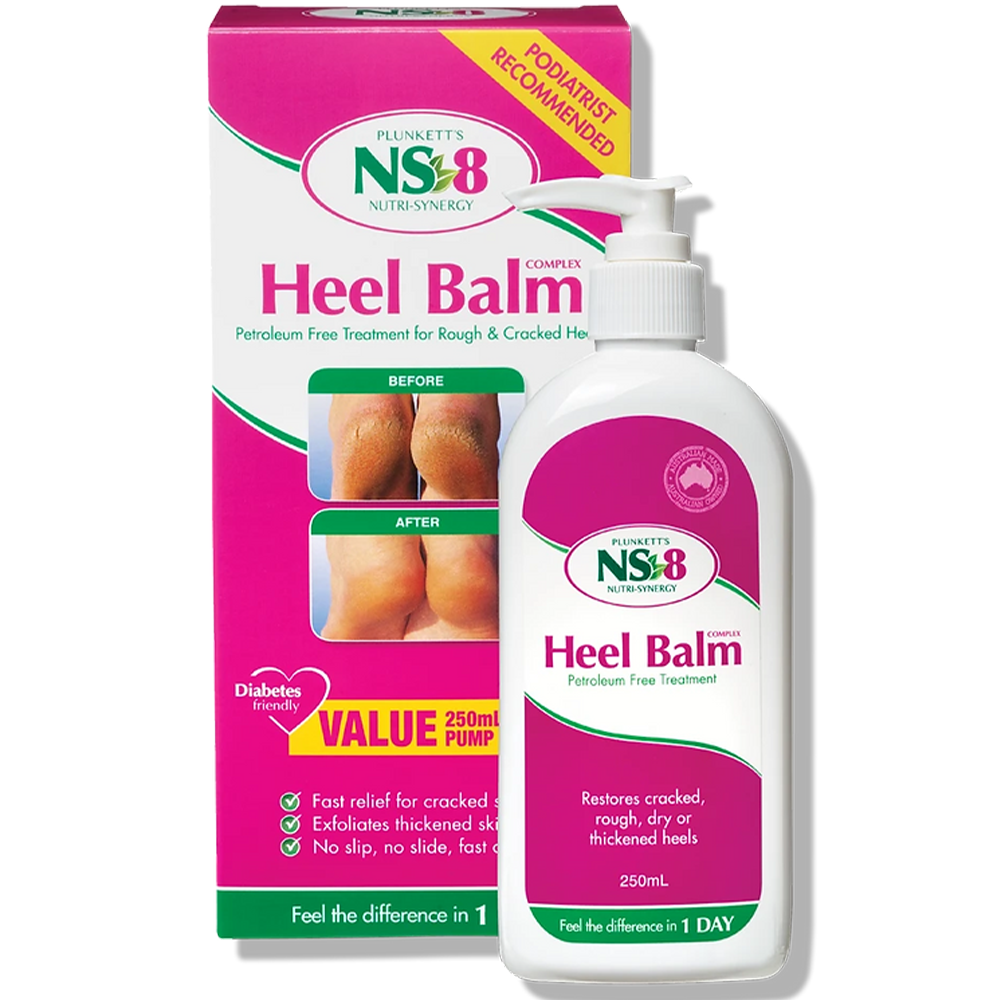 Plunkett's Nutri Synergy 8 NS 8 Heel Balm Complex Pump - 250mL