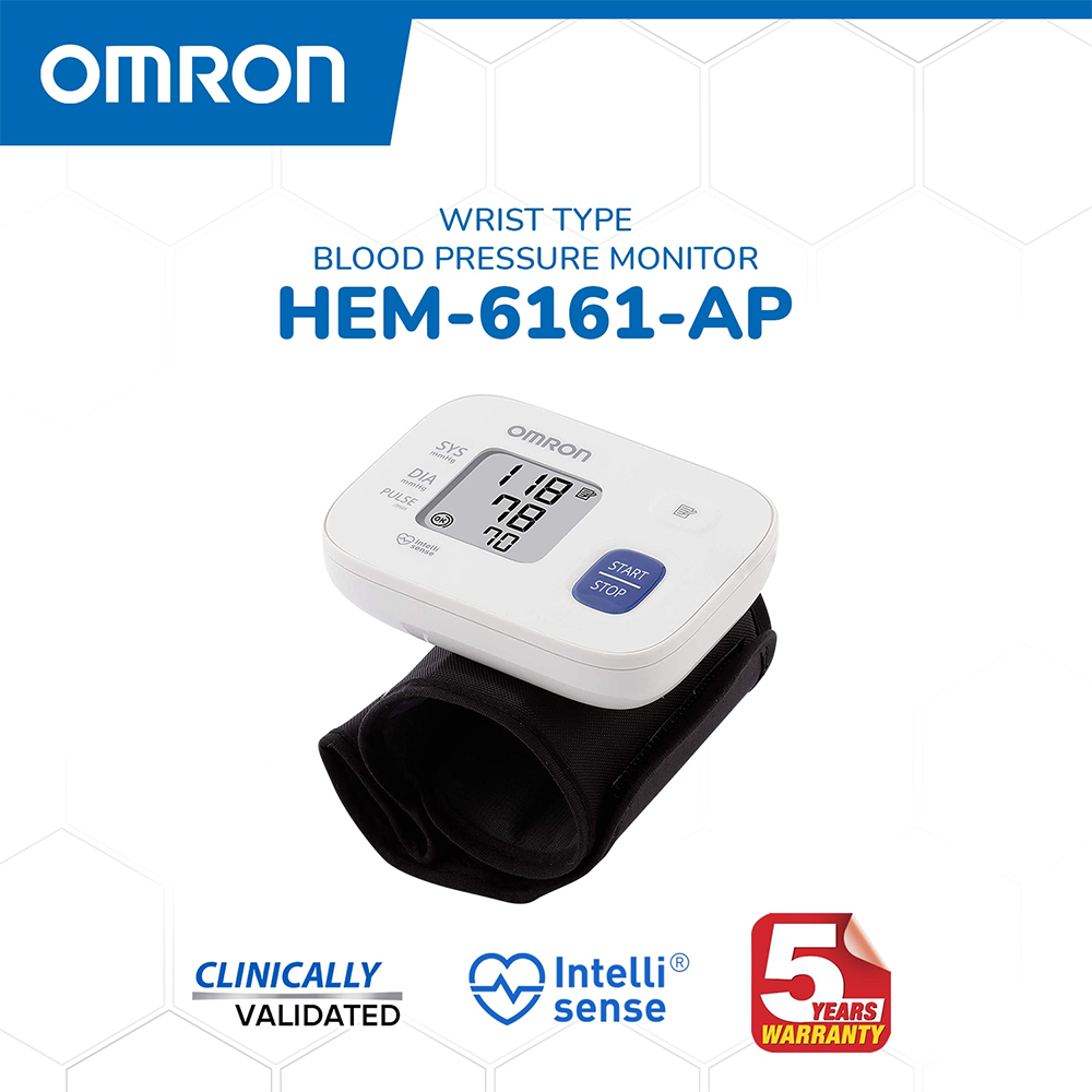 Wrist Blood Pressure Monitor HEM-6161