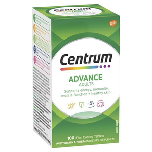 Centrum Advance / Centrum Advance 50+ - 100 Tablets