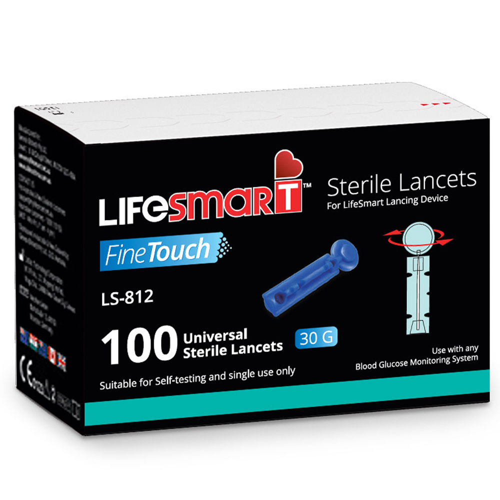 LifeSmart™ Lancets - 100 Box