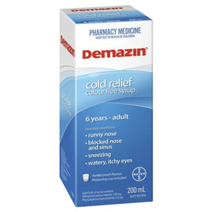 Demazin Clear Syrup - 200mL