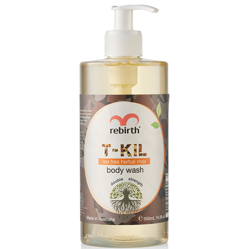 Rebirth T-KiL Tea Tree Herbal Max Body Wash (RB92) - 500mL