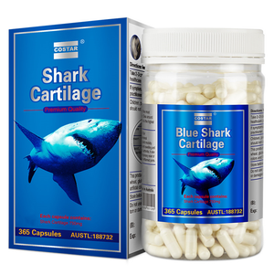 Costar Shark Cartilage - 750mg 365 Capsules