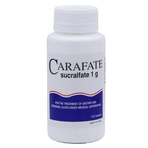 Carafate Sucralfate - 1g 120 Tablets