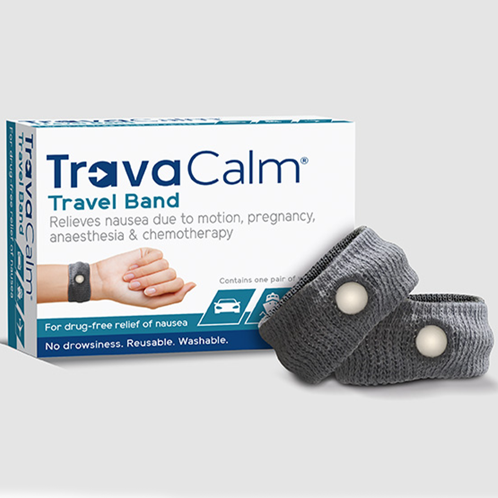 Travacalm Travel Sickness Travel Bands - 1 Pair