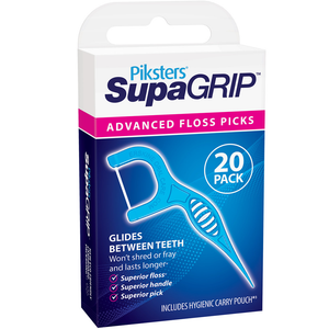 Piksters® SupaGRIP™ Floss Picks - 20 Pack