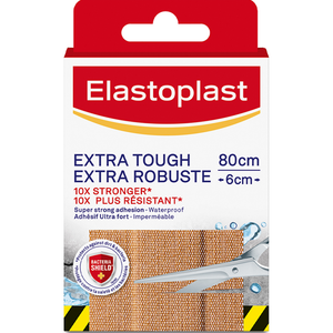 Elastoplast Extra Tough Waterproof Bandages - 10 Strips