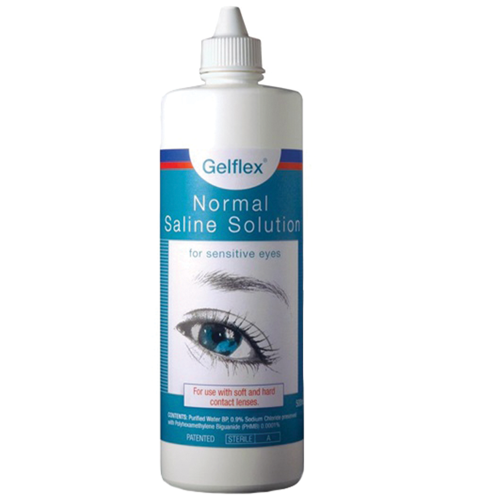 Gelflex Preserved Saline Solution - 500mL