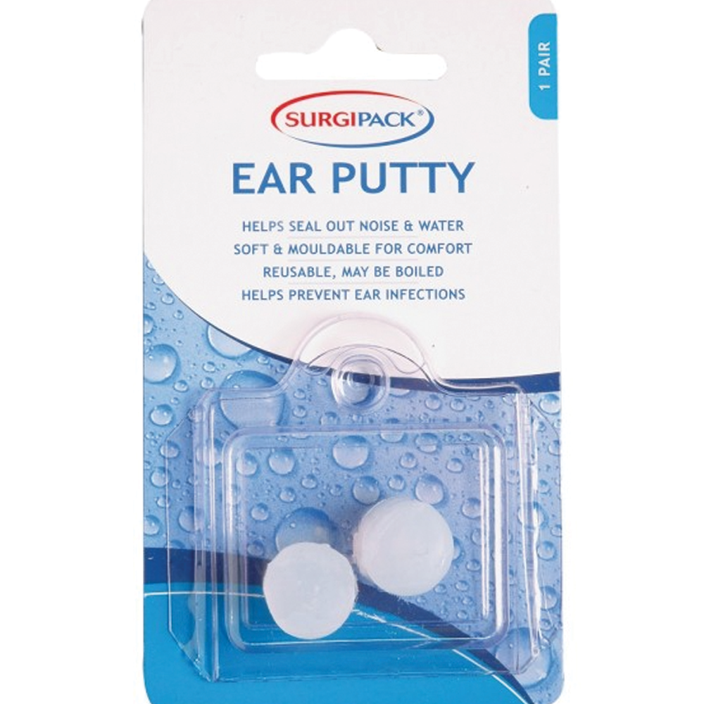 Surgipack Silicone Ear Putty - 1 Pair