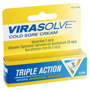 Virasolve Cold Sore Cream - 5g