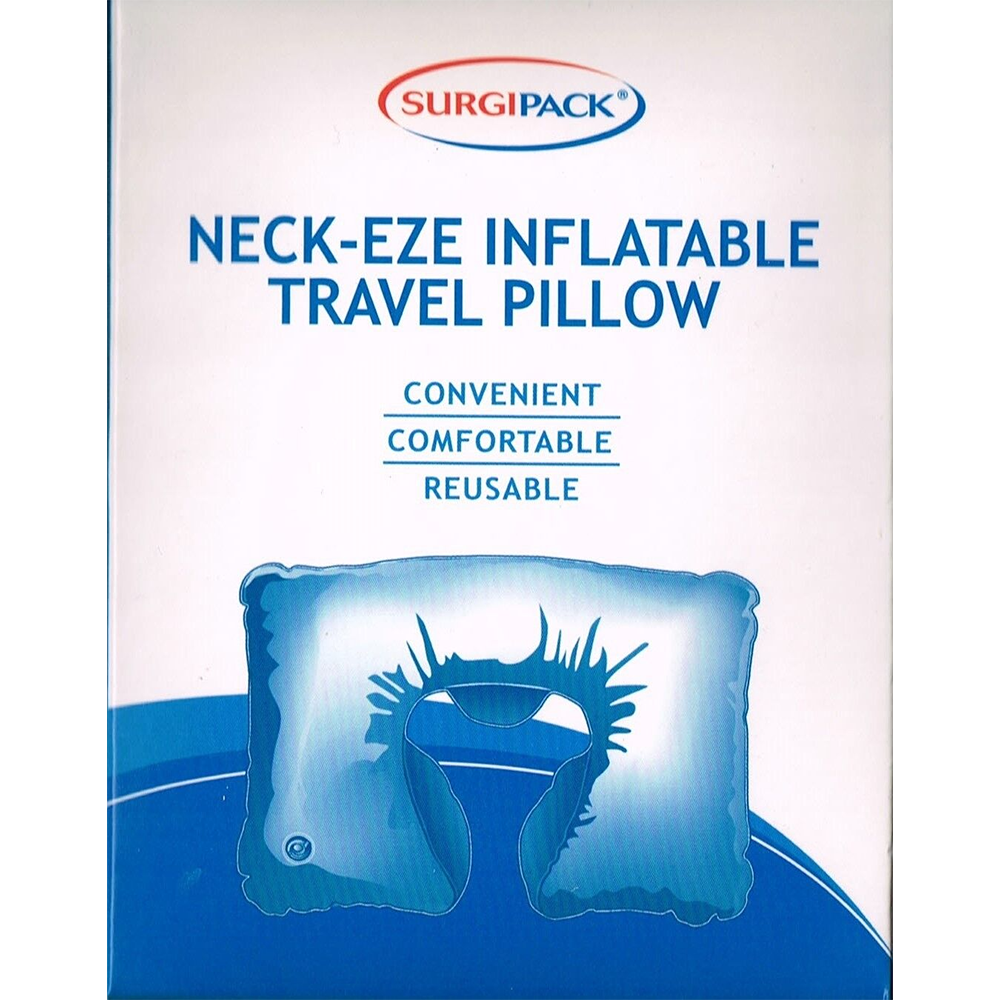 SurgiPack Neck-eze Inflatable Travel Pillow