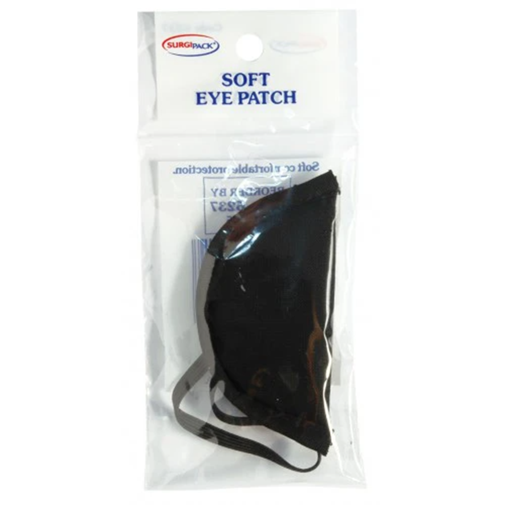 Surgipack 6237 Soft Eye Patch - Black