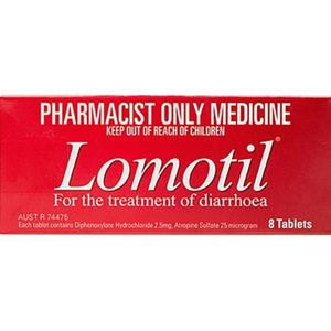 Lomotil - 2.5mg 8 Tablets