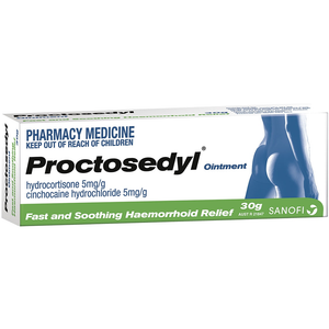 Proctosedyl Haemorrhoids Relief Ointment - 30g