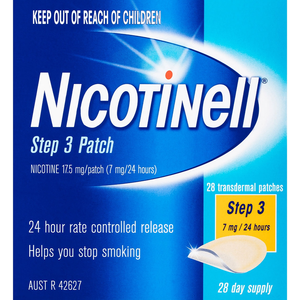 Nicotinell Patch Step 3 Supply - 7mg 28 Day