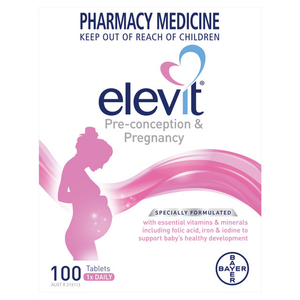 Elevit Pre-conception and Pregnancy Multivitamin - 100 Tablets