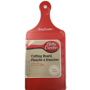 Betty Crocker Plastic Cutting Chopping Board for Kitchen Baking Cooking