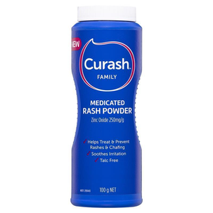 Curash Family Medicated Rash Powder - 100g