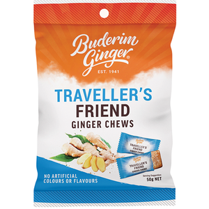 Buderim Ginger Traveller's Friend - 50g