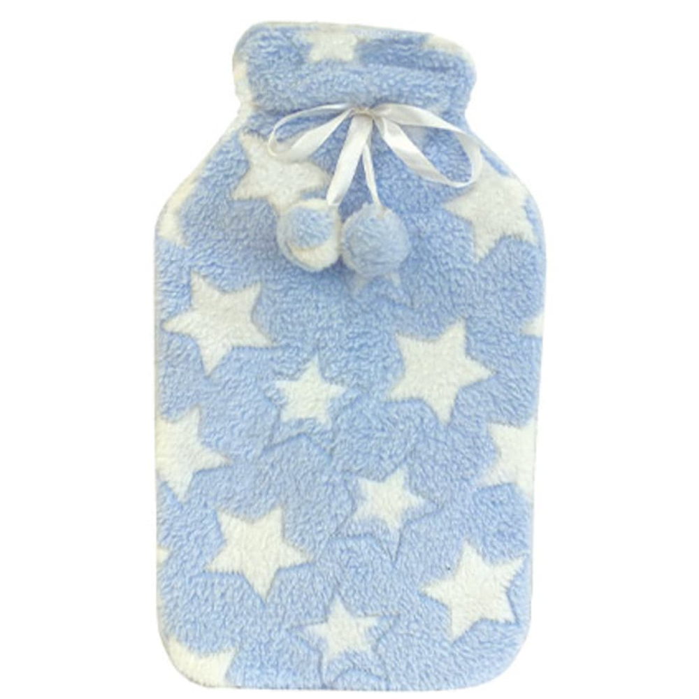 McGloins Hot Water Bottle with Plush Cover - 2L