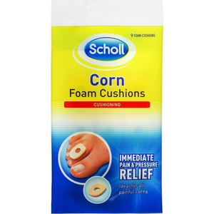 Scholl Corn Foam Cushions Oval - 9 Pack