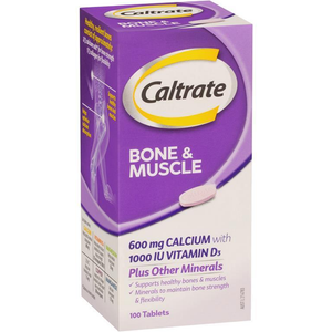 Caltrate Bone and Muscle - 100 Tablets