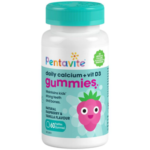 Pentavite Daily Calcium + Vit D3 / Pentavite Daily Immune Support - 60 Gummies