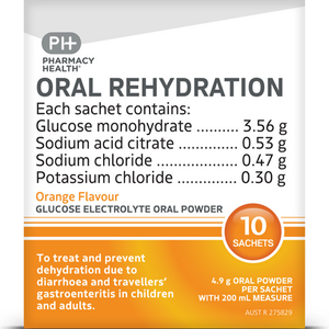 Pharmacy Health Oral Rehydration - 10 Sachet