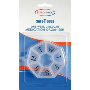 Surgipack Safe-T-Dose Circular Medication Organiser