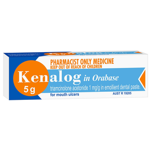 Kenalog Triamcinolone (0.1%) Orabase Paste - 5g